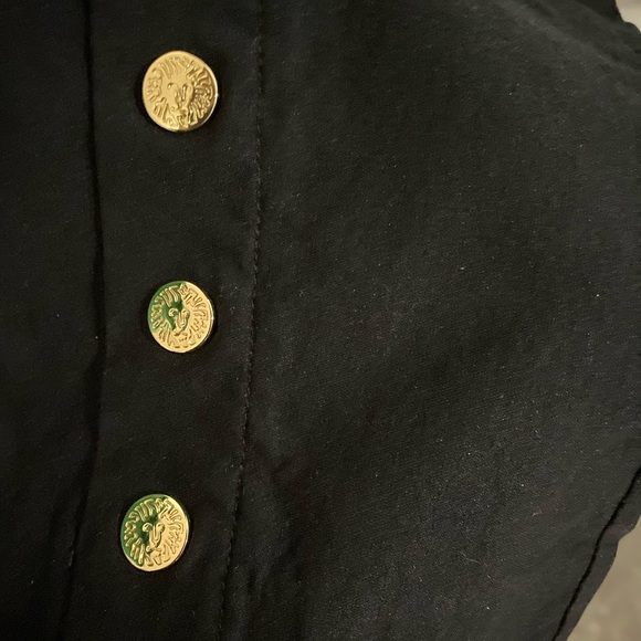 Anne Klein Black Cropped Pants - Picture 2 of 8